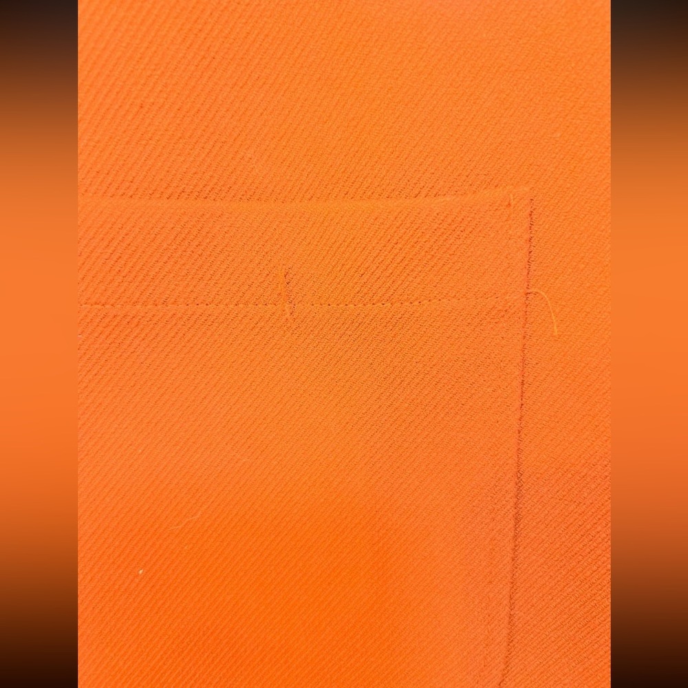 Ann Taylor Stretchy Rust Pocket Skirt Size 8 - Picture 5 of 9